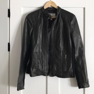 Bass Faux Leather Jacket